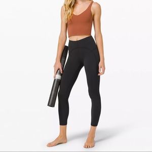 Lululemon 7/8 Black Leggings with Pockets